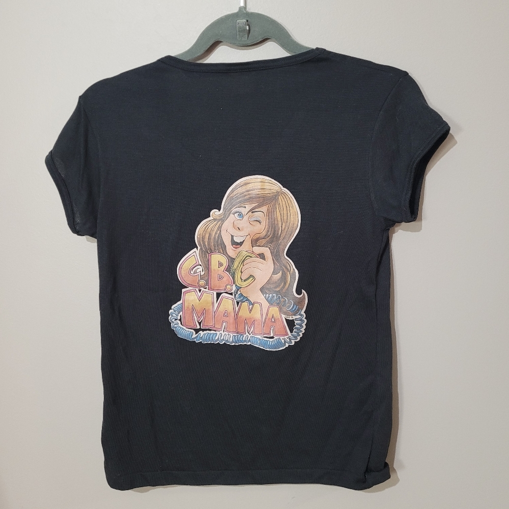 1970s Super Mom Glitter print tee - Picture 11 of 11